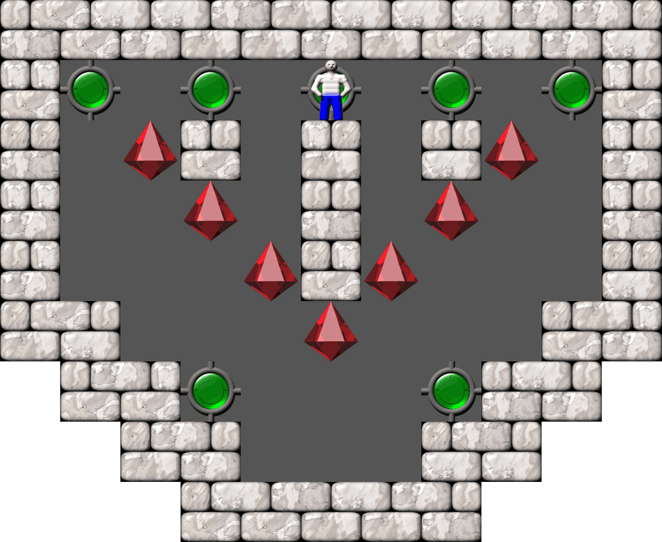 Sokoban Roger Delaporte level 80